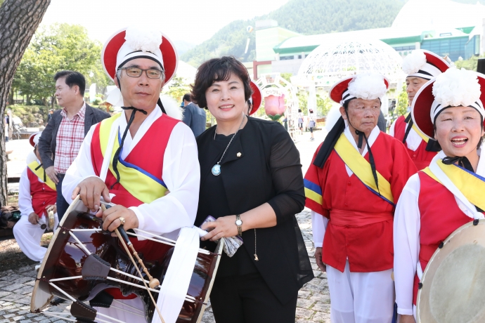 제22회 무주반딧불축제-산의실솟대세우기공연