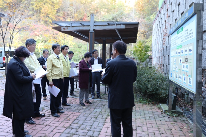 제266회 무주군의회 임시회 주요사업장 현장방문