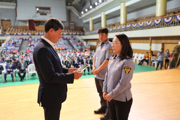 무주군 의용소방대 소방기술경연대회