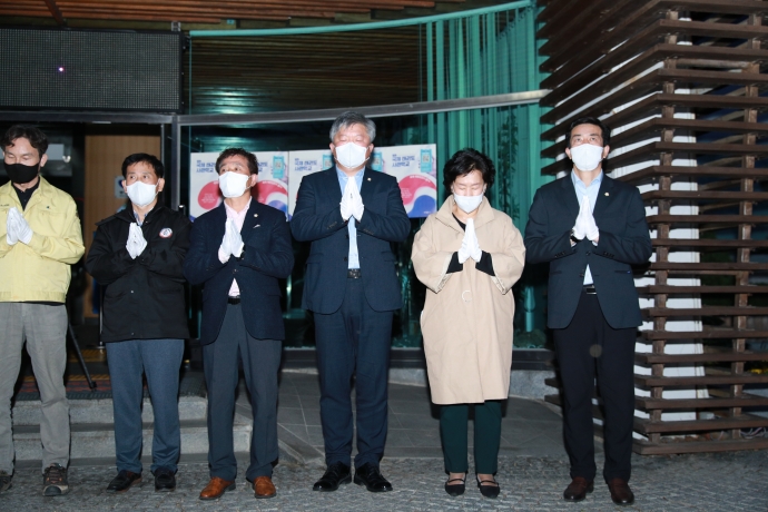 불기2565년 석가탄신일 기념 봉축연등탑 점등식