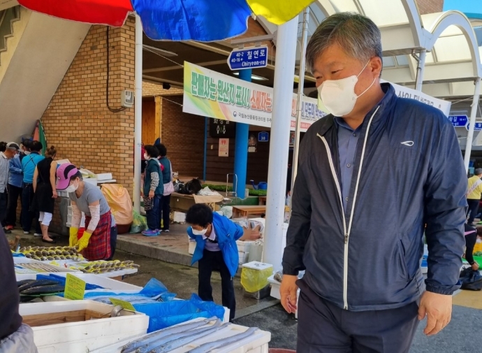 추석맞이 전통시장 장보기 캠페인-덕유산장터