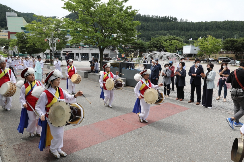 제26회 무주반딧불축제-산의실 솟대세우기 