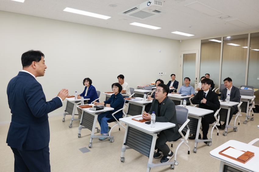  무주군의회 청렴교육 및 4대 폭력 예방교육