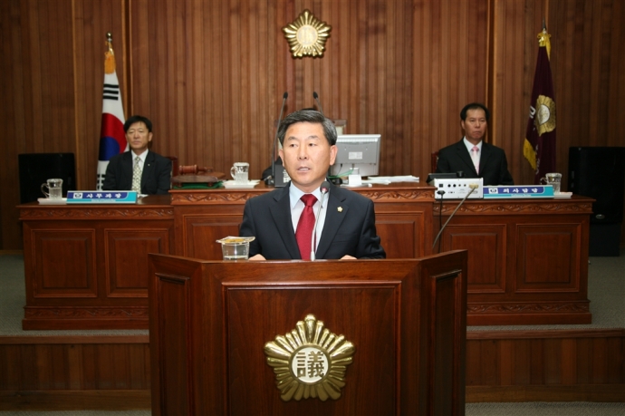 박찬주 의원 5분자유발언