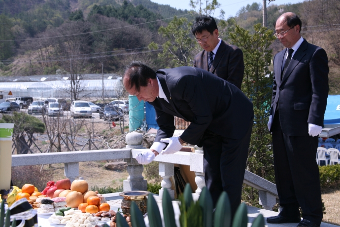 제53주년 4.19 혁명기념 열사 이기태 추모식