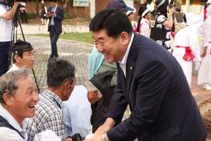 제19회 무주반딧불축제-산의실솟대세우기공연