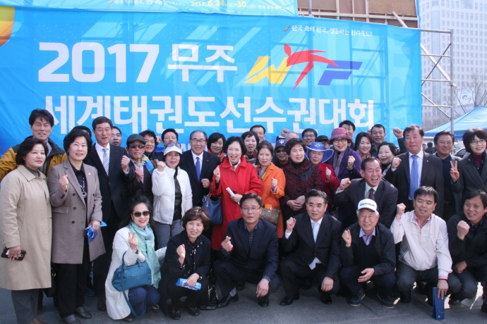 2017 무주 WTF 세계태권도선수권대회 D-100일 성공기원 태권 한마당