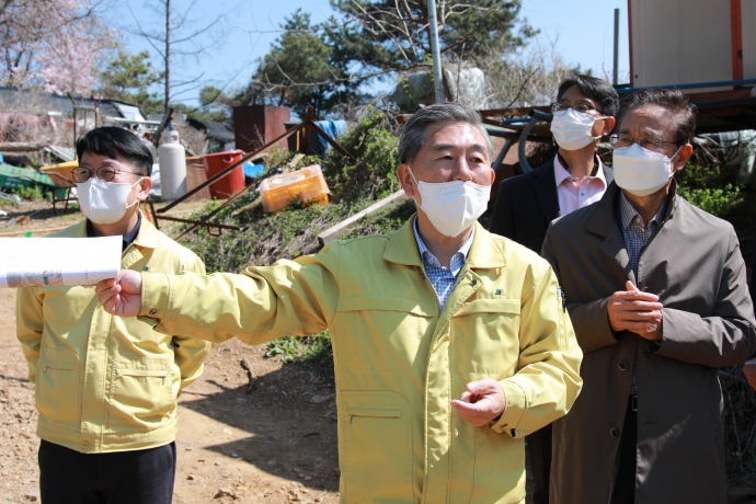 제283회 무주군의회 임시회 주요사업장 현장방문