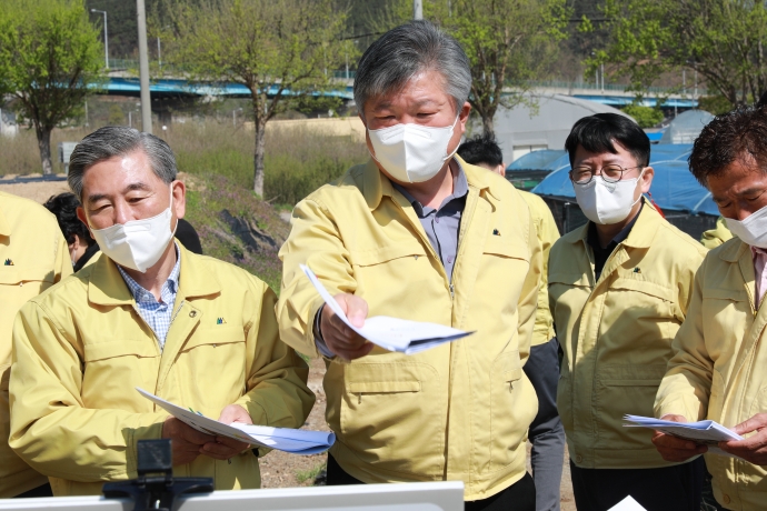 제283회 무주군의회 임시회 주요사업장 현장방문