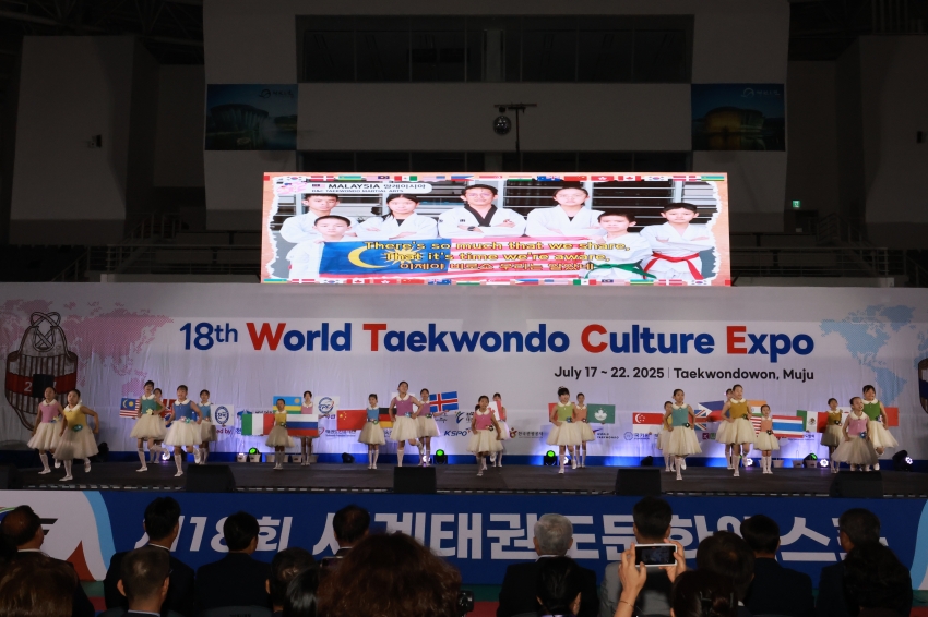제18회 세계태권도문화엑스포 개회식