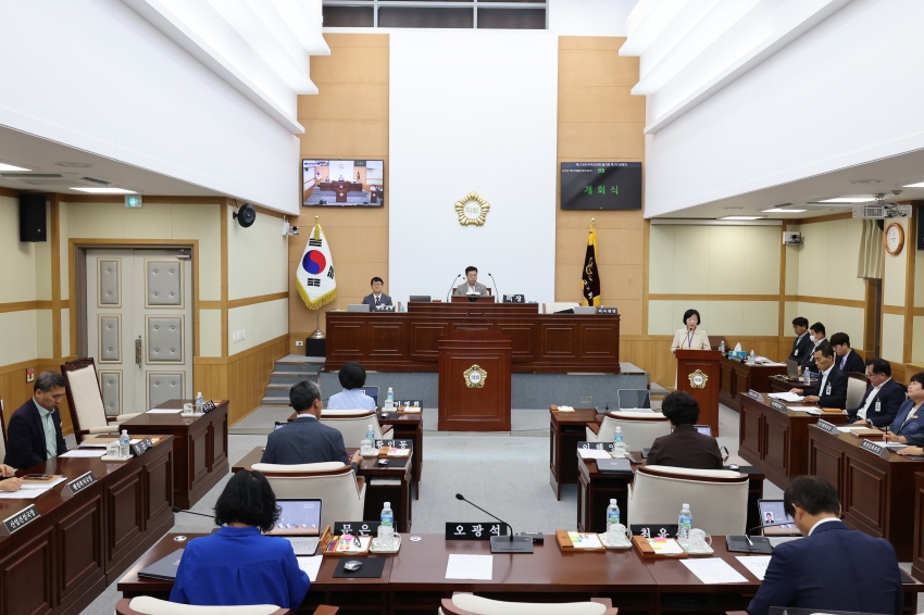제318회 무주군의회 임시회