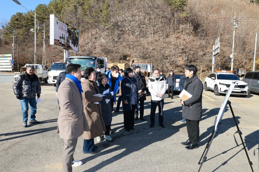 제321회 무주군의회 제2차 정례회 현장방문