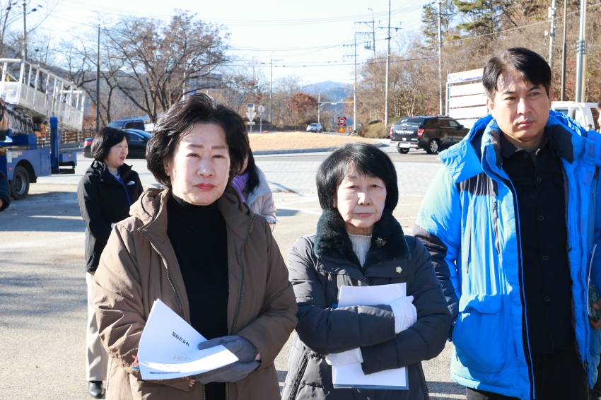 제321회 무주군의회 제2차 정례회 현장방문