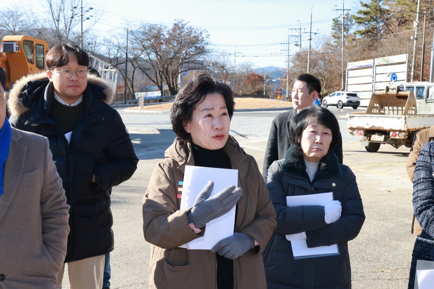 제321회 무주군의회 제2차 정례회 현장방문