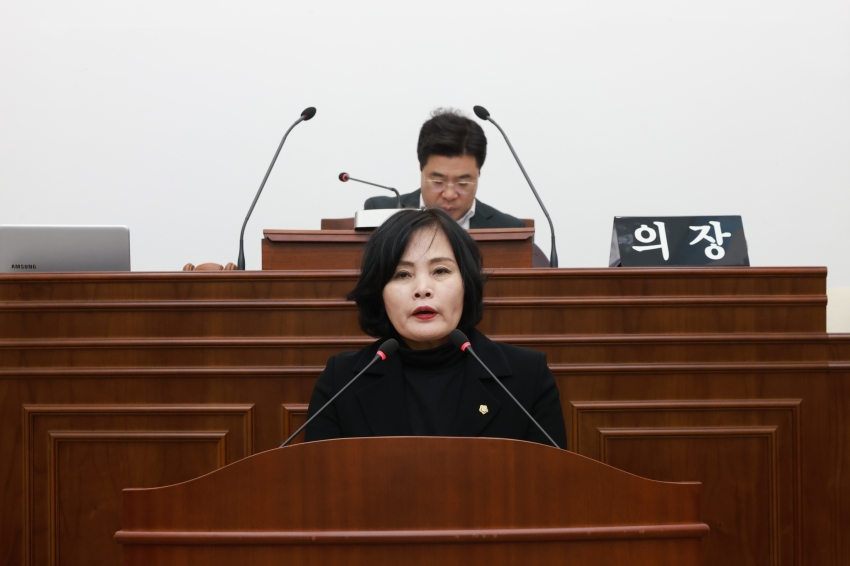 제322회 무주군의회 임시회 폐회