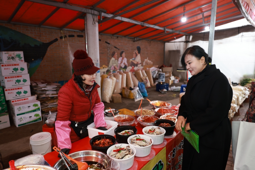 설 명절 전통시장 장보기 행사