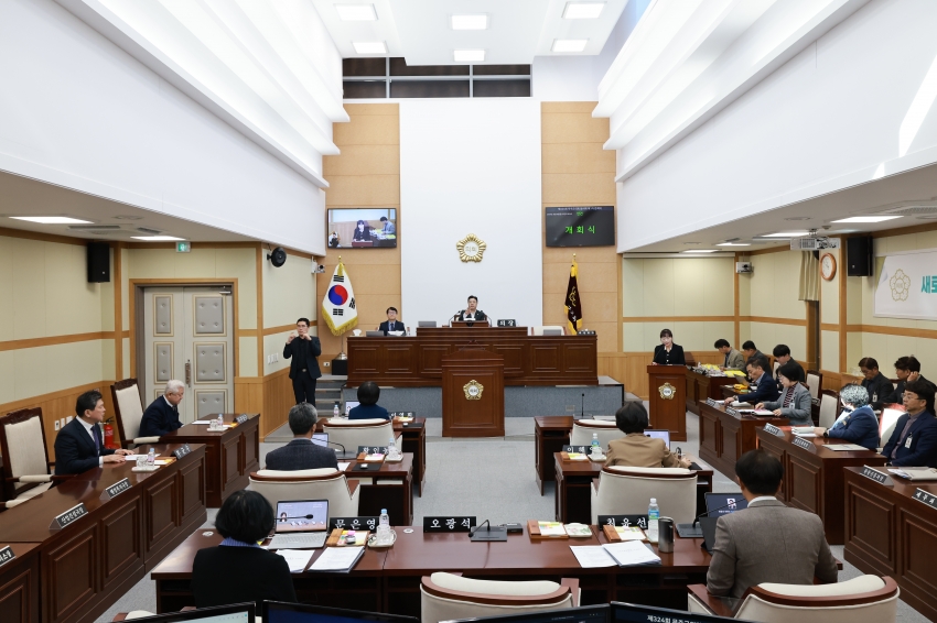 제324회 무주군의회 임시회