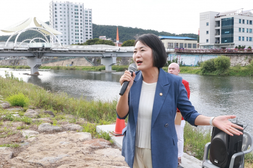 남대천 생명플러스 치어방류