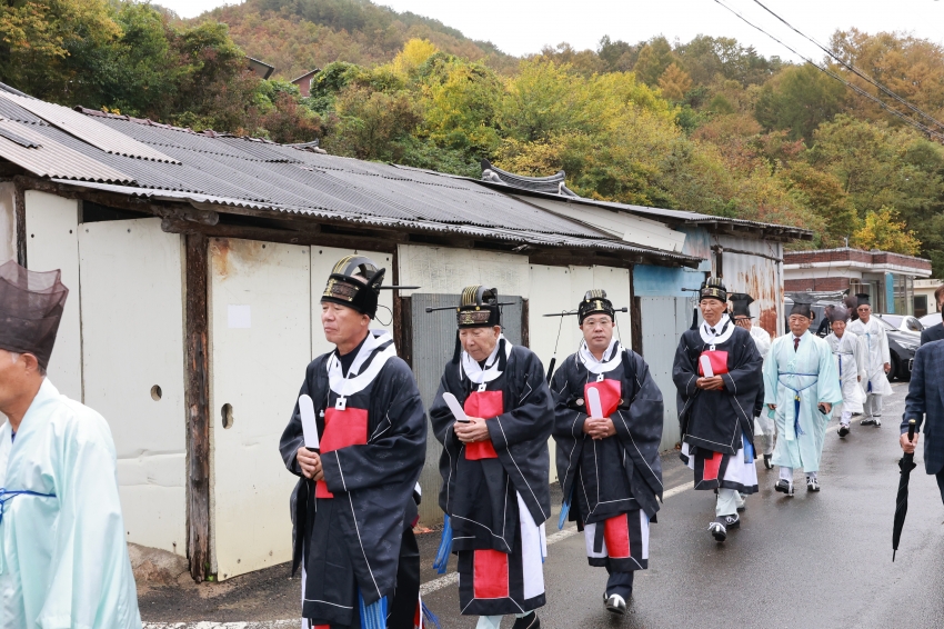 무주군 향토문화유산 제16호 도남사 추제